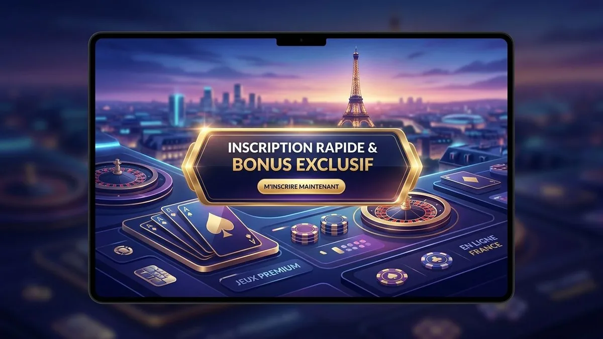 Inscription avec bonus